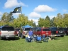 tailgating on the golf course